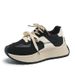 Little White Shoes Women's Platform Female Students' Leisure Sports Versatile Forrest Gump Shoes Street Shooting_vogvips.com