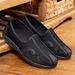 Men’s Shoes Retro Old Beijing Cloth Shoes Men's National Style Auspicious Cloud Meditation Shoes Low Top Ethnic Embroidery Lazy Shoes Sprinkle Shoes_vogvips.com