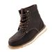 Euro Step EVA Rubber Combination Sole Safety Kevlar Layer Crazy Horse Leather High Top Men's Shoes_vogvips.com