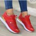 Wish Foreign Trade Plus Size Women's Sports Shoes 2023 Spring New Breathable Color Block Casual Running Sneakers_vogvips.com