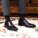 British leather men's shoes business dress pointy wipe color Oxford shoes soft sole pass Office shoes_vogvips.com