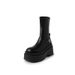 2024 New Style Short Boots Petite Women With Height Increase, Elastic Slim Boots, Thick Sole, Ins Style, Trendy Shoes_vogvips.com