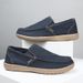 Men's Slip On Canvas Loafers Breathable Non-Slip Lightweight Casual Driving Walking Shoes_vogvips.com
