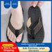 Men's Summer Flip Flops Non-Slip Trendy Beach Shoes Casual Outdoor Wear Stylish Sandals Cross Border_vogvips.com