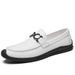 Men's Round Head Men's Casual Single Shoes Small Size Lazy Shoes Large Size Beanie Shoes Men's Shoes Punching_vogvips.com