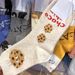 MW Korea Dongdaemun New Cartoon Pizza Cookie Mid-Calf Internet Celebrity Unisex Pure Cotton Slouch Socks_vogvips.com