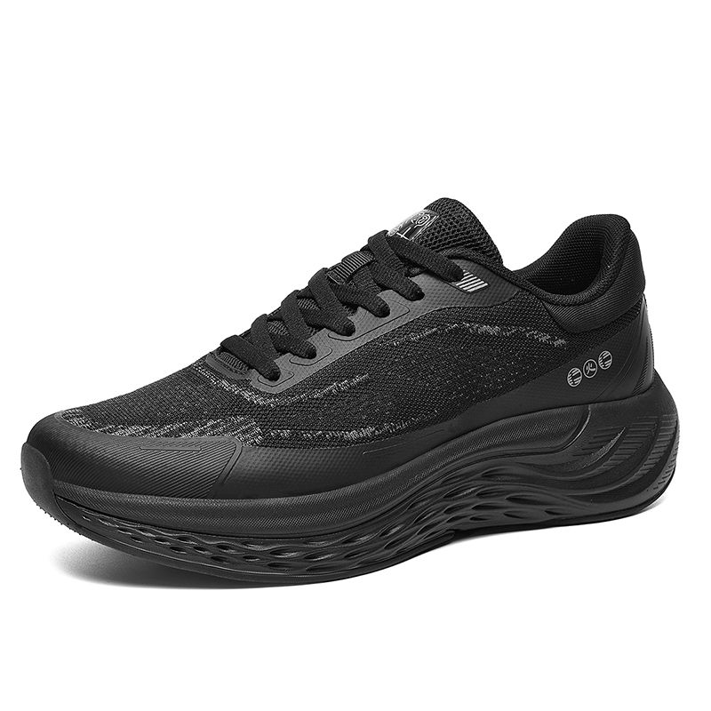 Carbon Plate Sports Running Shoes Marathon Men Breathable Lightweight Women's Comfortable Athletic Nonskid Air Cushion Sneakers_vogvips.com