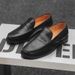 2025 New One Step Doudou Men's Business Le Fu Soft Soled Small Leather Shoes, 24260-J_vogvips.com