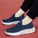 Cross-border Bestseller: Spring Breathable Mesh Walking Couples, The Elderly, Men's Mom's Shoes, Slip-on Shoes For Women_vogvips.com