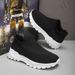 New Summer Breathable High Top Sports Elasticity, Casual Couple Socks, Trendy Shoes, Knitted Men's Shoes_vogvips.com
