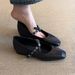 Sheepskin Version Single Shoes Women's Flat Leather Shoes Shallow Mouth Ballet Shoes Square Head Retro Mary Jane Shoes_vogvips.com