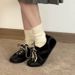 2026 Spring And Autumn Retro Black German Training Lace-up Forrest Gump Women's Height-increasing Casual Sneakers Sports_vogvips.com