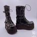 2022 New Punk Belt Buckle Thick Sole Side Zipper Short For Women Plus Size Boots_vogvips.com
