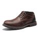 Martin Boots Men's Tooling Boots High-top Shoes Men's Short Boots Retro Casual Leather Boots_vogvips.com