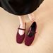 650-3 New Summer French Style Shallow Soft Sole Flat Gentle Grandma Mary Jane Small Leather Shoes_vogvips.com