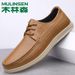 European Warm Series Mulinsen 2025 Autumn Winter New Genuine High-end Business Soft Sole Men's Casual Leather Shoes_vogvips.com