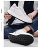 Thick-soled Heightening Board Shoes Men's Invisible Inner Heightening Shoes Cowhide Hollow Breathable Leisure Sports_vogvips.com