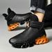 European Warm Series Plus Size Spring And Autumn New Fashion Trend High-top Ultra-fine Martin Men's Leather Work Short Boots_vogvips.com
