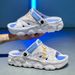 Slippers For Men, Summer Outdoor Wear, Driving, Sports Leisure Dual-use, Soft Soled Sandals, Men's Slip And Anti Odor 46_vogvips.com