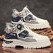 European Warm Series Shoes Autumn Winter Trendy Youth Casual Sports Sneakers Men's 2025 New White Work Martin Boots_vogvips.com