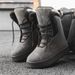 Men's High-Top Chunky Sole Casual Boots - Trendy Streetwear Sneakers_vogvips.com