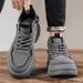 New Autumn British Style Outdoor Casual Fashion Thick-Soled Work Shoes Men's High-Top Trendy Martin Boots_vogvips.com