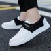 Fashion Men's Casual Shoes Canvas Leisure Sneakers New In Breathable Male Shoe Footwear Offer Trends 2024 Cheap Liquidation Fashion Work_vogvips.com