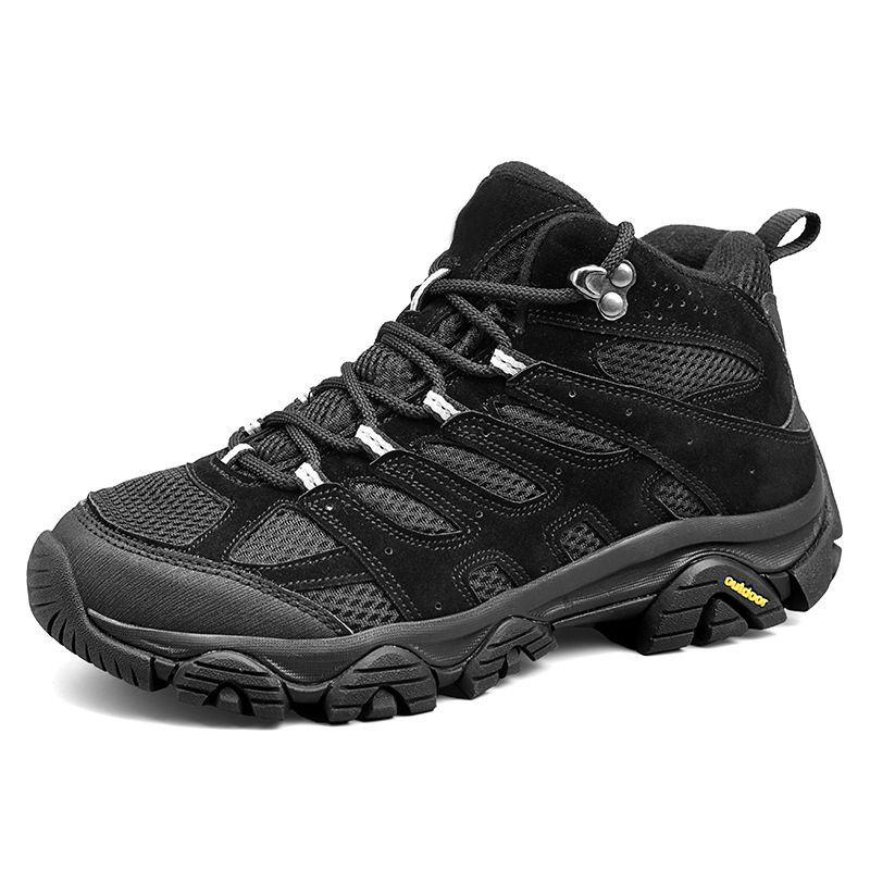 Hiking Shoes Men Outdoor Comfortable Lace-up Anti-slip Wear-resistant Men Low-top Men Shoes Breathable Casual Sports Shoes Men_vogvips.com