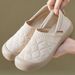 Women's Versatile Spring New Style Old Beijing Cloth Women's Breathable And Anti Slip One Foot Mom Shoes, Soft Soled_vogvips.com