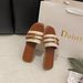 Summer Style Flat Sandals Women's Fairy Like Shoes For Outdoor Wear Beach Pairing With Skirts_vogvips.com