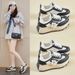 Daddy Shoes Female Student Sports Running Casual Shoes Platform Heightening Shoes_vogvips.com
