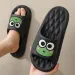 Cute Summer Beach Slides Bathroom Anti Slip Slipper Non-slip Home Flip Flops Cartoon Frog Soft Sandals_vogvips.com
