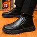 European Warm Series New Men's Fleece-Lined Leather Dad Business Casual Cotton Shoes Middle-Aged Winter Warm Thickened Snow Boots_vogvips.com