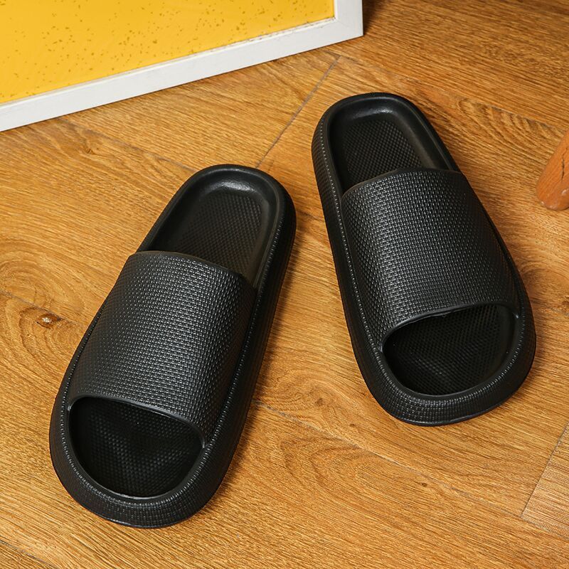 Home Slippers, Light And Sandals, Men's Home Thickened Anti Slip Soft Sole Bathroom Slippers_vogvips.com