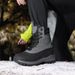 Men's Winter Thick Snow Boots With Added Fleece, Waterproof, Anti Slip, And Winter Cold Proof Boots_vogvips.com