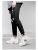 Men's Shoes Inner Height Increase Sports Casual Shoes Low-top Cowhide Surface Thick-soled Running Sports Small White Board Shoes_vogvips.com