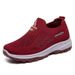 Women's Summer Single Soft Sole Comfortable Slip-On Mom Cross-Border Casual Elderly Shoes_vogvips.com