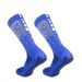Pro Football Socks With Grid Texture & Anti-Slip Dots – Breathable Polyester, Moisture-Wicking Mid-Cut For Training & Matches (Unisex, Multi-Color)_vogvips.com