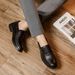 2023 New Autumn Men's Business Casual Top Layer Cowhide Winter Round Toe Formal Comfortable Leather Shoes For Men_vogvips.com