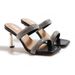 Women's Shoes Summer Fashionable Sandals With Crystal Stiletto Heels, Versatile And Comfortable, Solid Color, One Strap Rhinestone Sandals_vogvips.com
