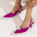 2022 Summer Foreign Trade Large Size Cross-Border European And American Retro Pointed Toe Women's Rhinestone High-Heel_vogvips.com