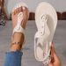 Women's Shoes Summer Small Sandals For Women Flat Large Size Sandals Simple Clip Toe Beach Sandals For Outdoor Wear_vogvips.com