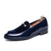 2020 Spring Summer Fashion Trend British Casual Leather Business Formal Patchwork Metal Buckle Men's Shoes_vogvips.com