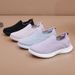2025 Spring New Slip-On Women's Casual Walking Soft Sole Mom Fashionable Sports Shoes For Women_vogvips.com