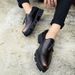 The Autumn New Feet Set Trendy Korean Edition Pointed Business Rest Thick Sole Small Leather Men's Shoes_vogvips.com
