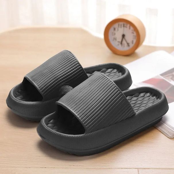 Women's Thick Platform Cloud EVA Soft Sole Pillow Slides Summer Beach Flip Flops Women Non Slip Bathroom Home Slippers_vogvips.com