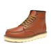Burst Martin Boots Men's Casual High-top Shoes Genuine Leather Couple Tooling Boots Leather Shoes_vogvips.com