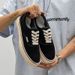 Niche Co-branded Low-top Men's Versatile In Anaheim Red, All Suede, Retro Student Casual Skate Shoes_vogvips.com