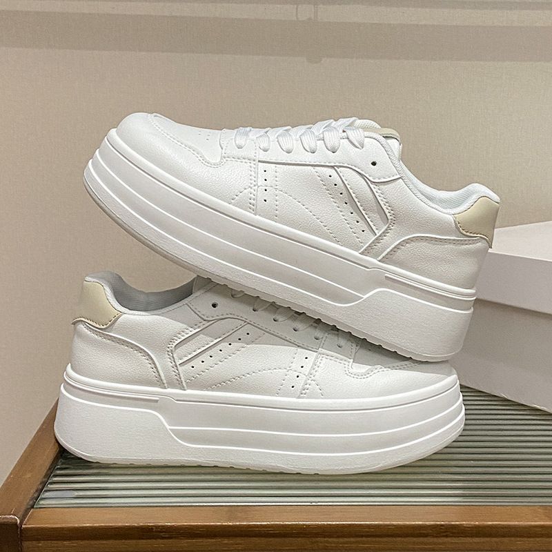 Little White Shoes Female And Female Students Leisure Sports Versatile Board Shoes Street Shooting_vogvips.com