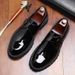 ShoeVault Height-Increasing Thick-Soled Monk Casual Leather For Men 2025 New British Style Derby Shoes Men's Business Formal Wear_vogvips.com